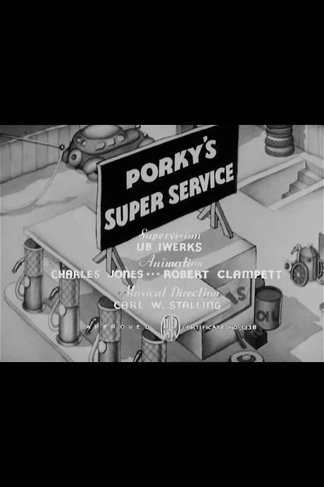 Porky’s Super Service (1937) movie poster