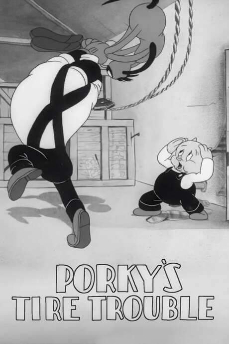 Porky’s Tire Trouble (1939) movie poster
