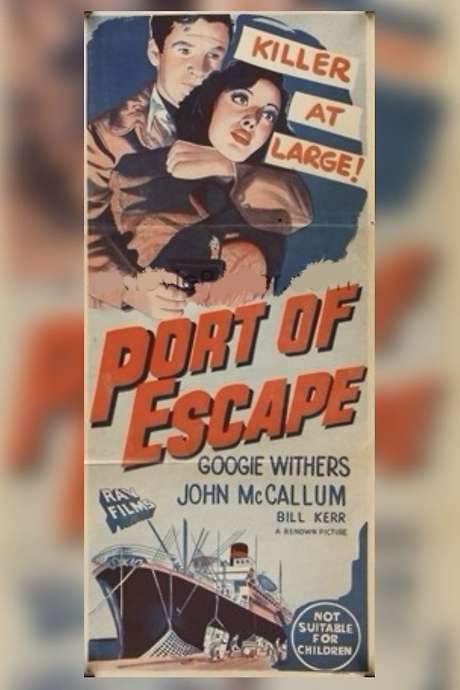 Port of Escape (1956) movie poster