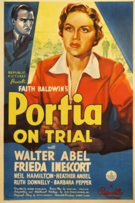 Portia on Trial (1937) movie poster