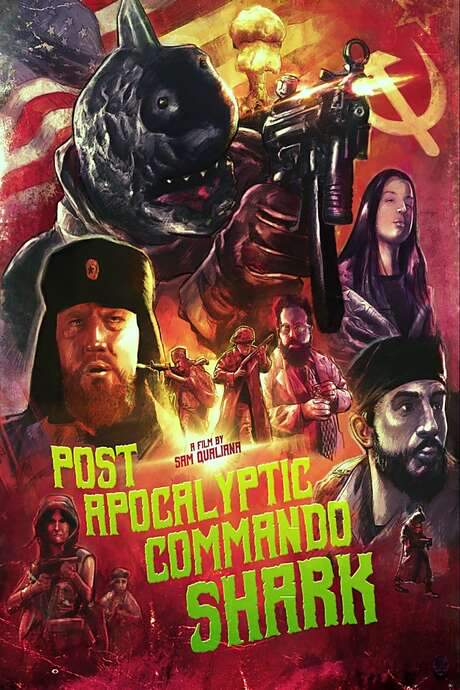 Post Apocalyptic Commando Shark (2018) movie poster