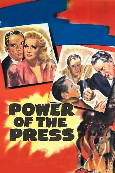 Power of the Press (1943) movie poster