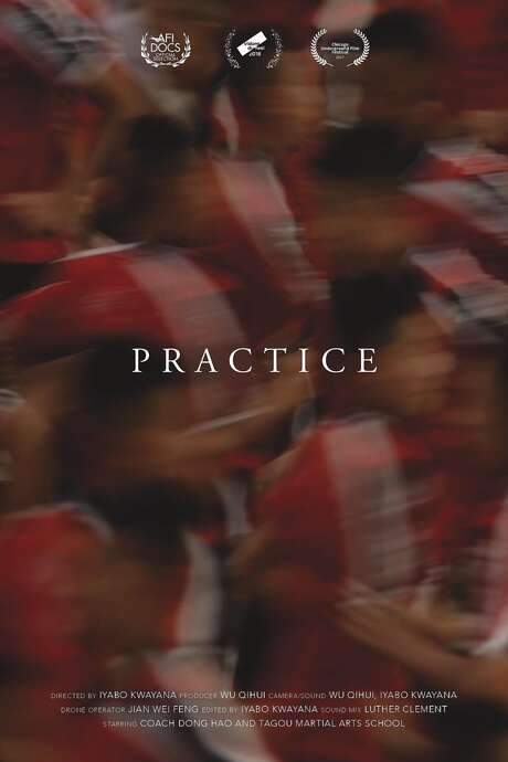 Students near the Shaolin temple engaged in a simple yet rigorous exercise of rehearsal.