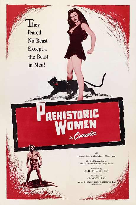 Prehistoric Women (1950) movie poster