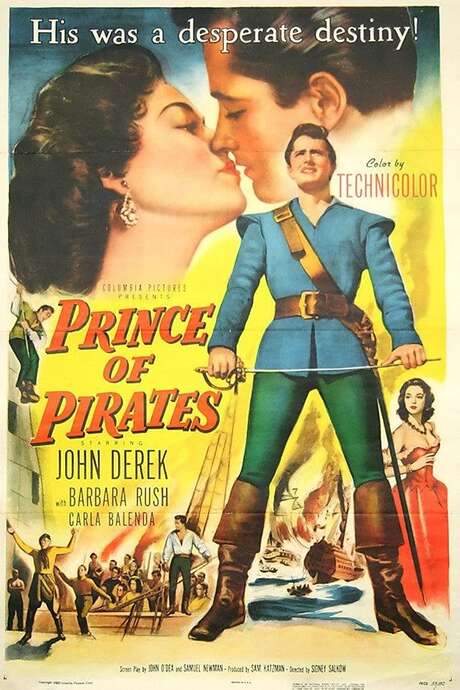 Prince of Pirates (1953) movie poster