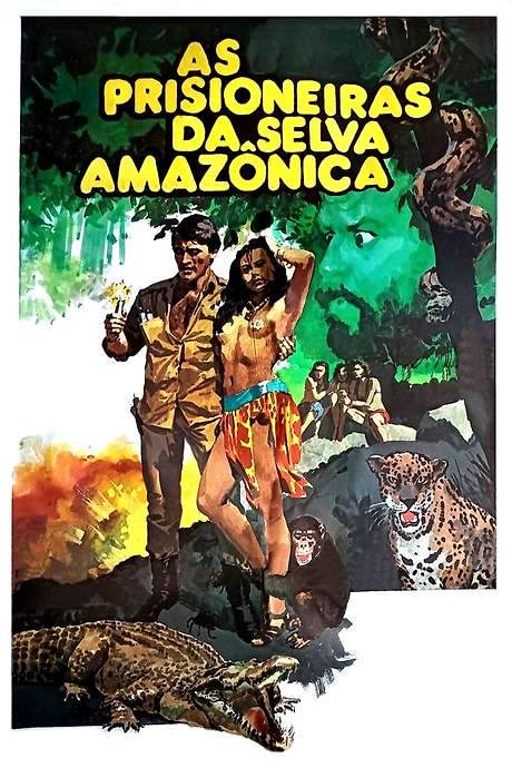 Prisoners of the Amazon Jungle (1987) movie poster