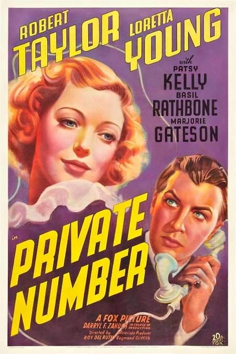 Private Number (1936) movie poster