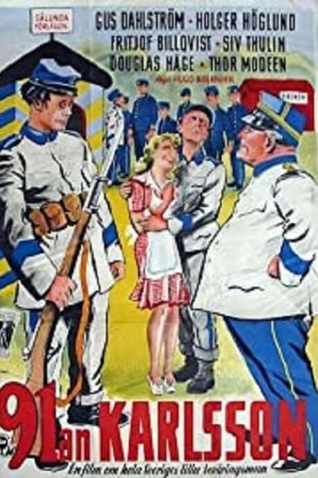 Private Number 91-Karlsson (1946) movie poster