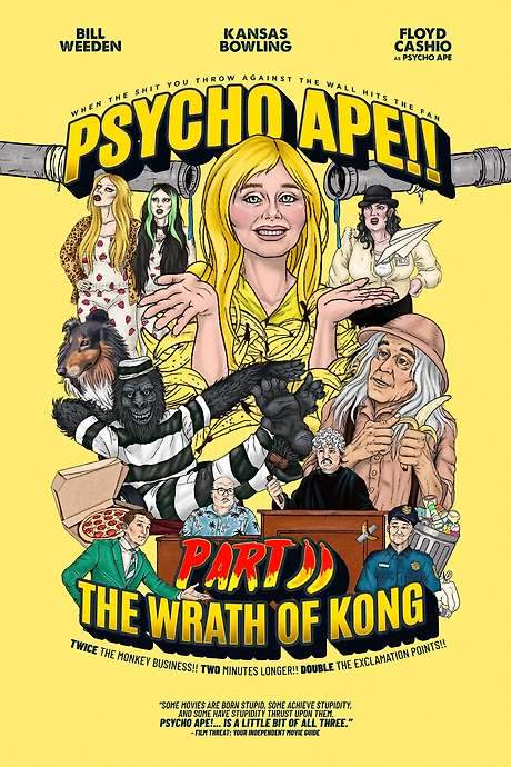 Psycho Ape!! Part II: The Wrath of Kong (2024) movie poster