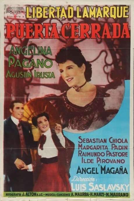 Puerta cerrada (1939) movie poster