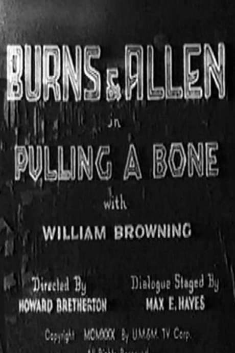 Pulling a Bone (1931) movie poster