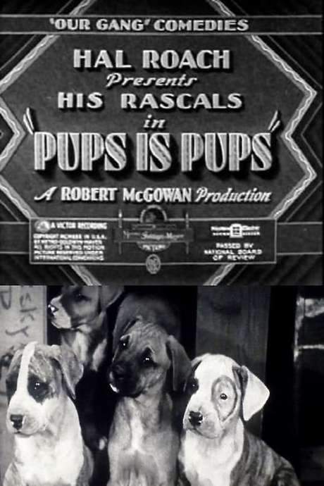 Pups Is Pups (1930) movie poster