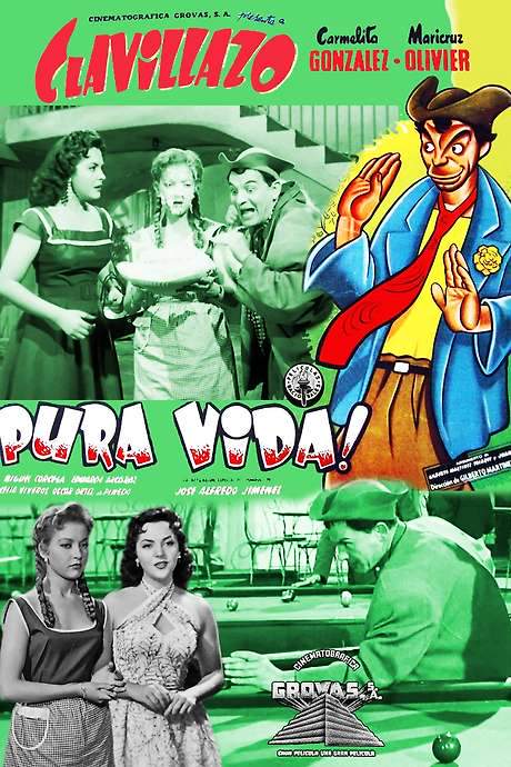 Pura vida (1956) movie poster