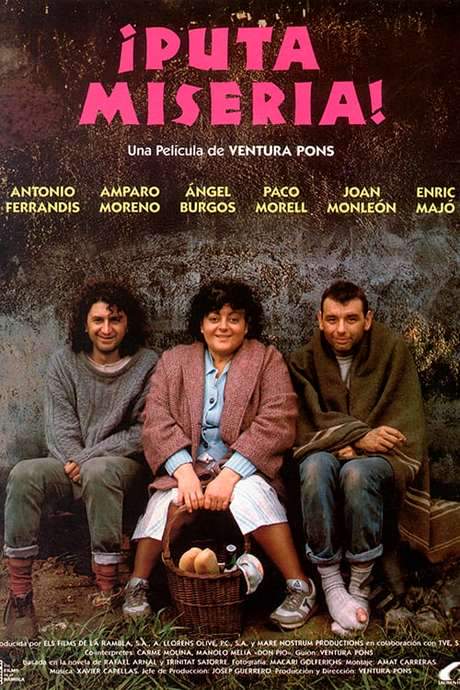 Puta misèria! (1989) movie poster