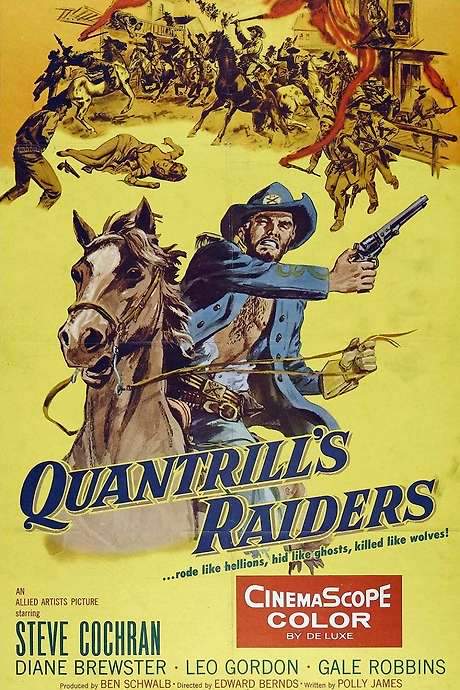 Quantrill’s Raiders (1958) movie poster