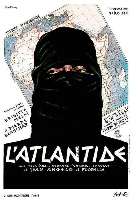 Queen of Atlantis (1932) movie poster