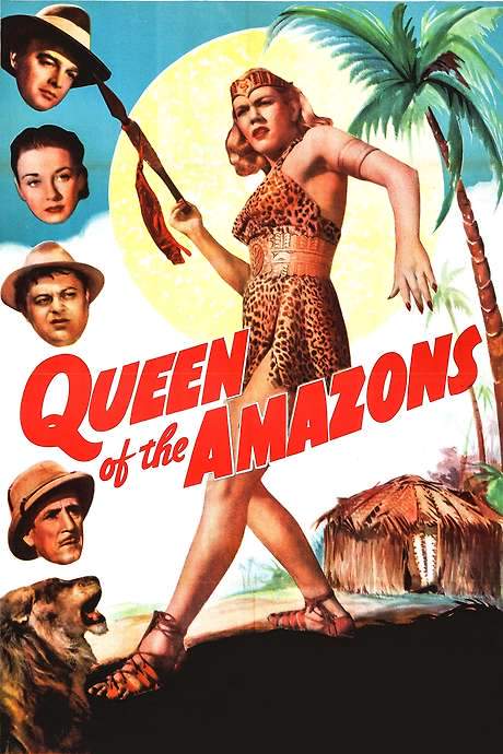 Queen of the Amazons (1947) movie poster
