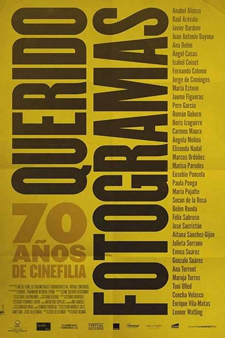 Querido Fotogramas (2018) movie poster