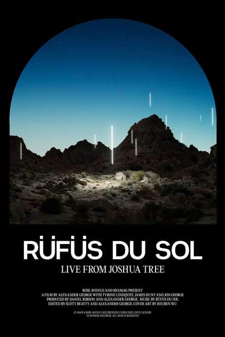 RÜFÜS DU SOL: Live from Joshua Tree (2020) movie poster