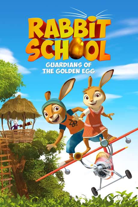 Rabbit School: Guardians of the Golden Egg (2017) movie poster