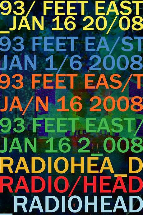Radiohead: Live From 93 Feet East, London (2008) movie poster