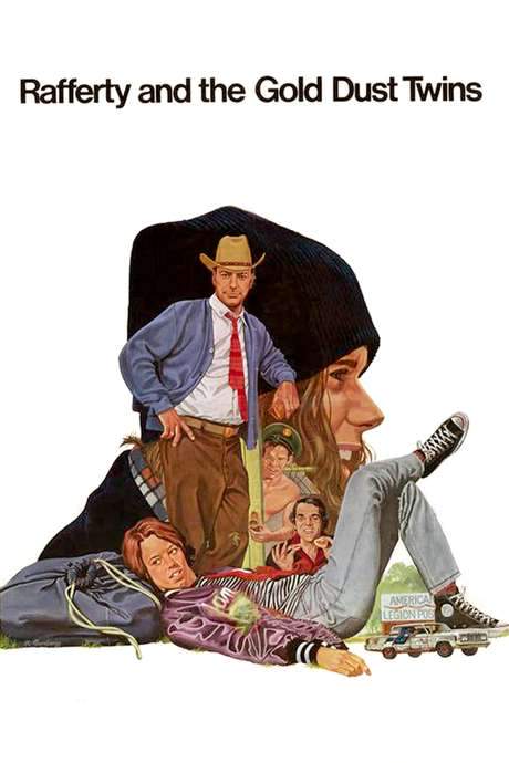 Rafferty and the Gold Dust Twins (1975) movie poster