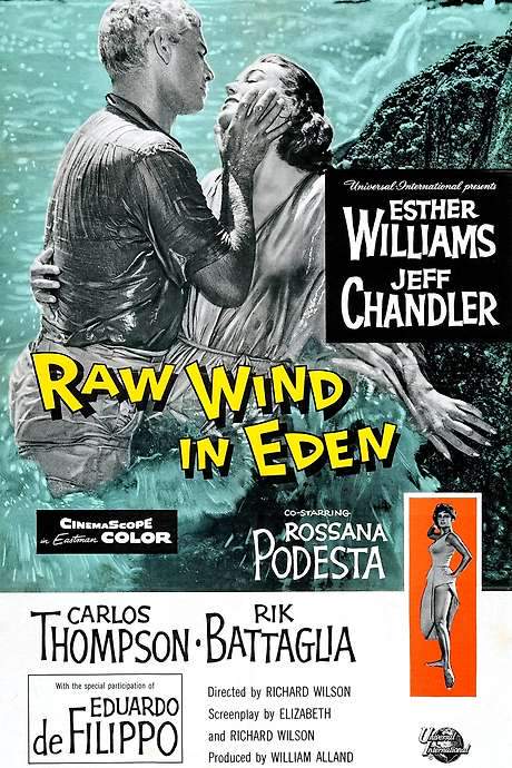 Raw Wind in Eden (1958) movie poster