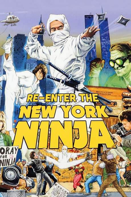 Re-Enter the ‘New York Ninja’ (2021) movie poster
