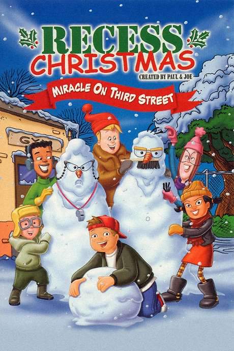 Recess Christmas: Miracle On Third Street (2001) movie poster