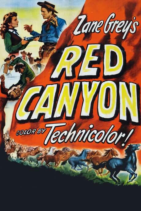 Red Canyon (1949) movie poster