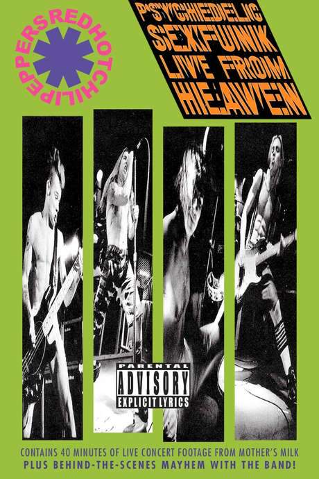 Red Hot Chili Peppers: Psychedelic Sexfunk Live from Heaven (1990) movie poster