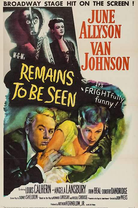 Remains to Be Seen (1953) movie poster