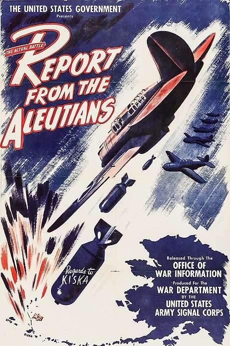 Report from the Aleutians (1943) movie poster