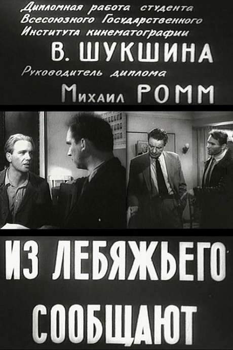 Reports from Lebyazhye (1960) movie poster