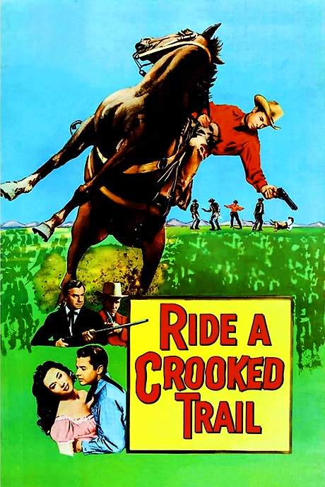 Ride a Crooked Trail (1958) movie poster