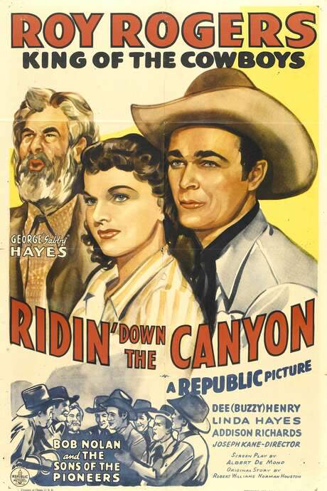 Ridin’ Down the Canyon (1942) movie poster