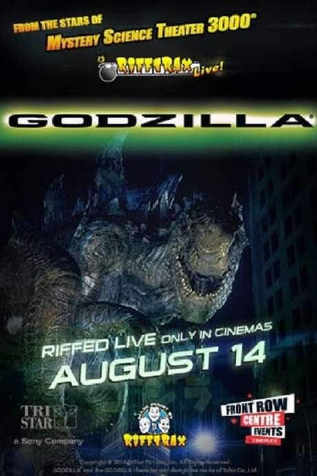 RiffTrax Live: Godzilla (2014) movie poster