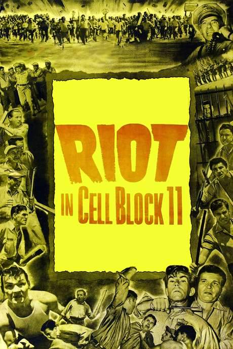 Riot in Cell Block 11 (1954) movie poster