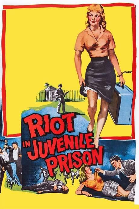 Riot in Juvenile Prison (1959) movie poster