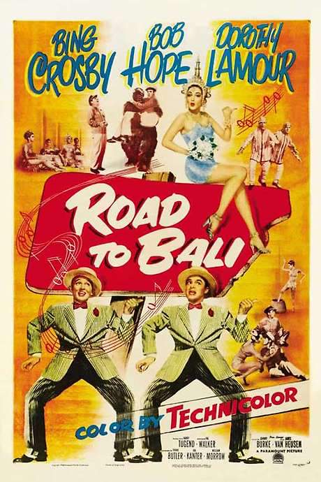 Road to Bali (1952) movie poster