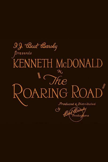 Roaring Road (1926) movie poster