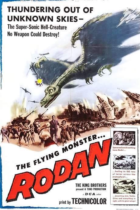 Rodan! The Flying Monster! (1957) movie poster