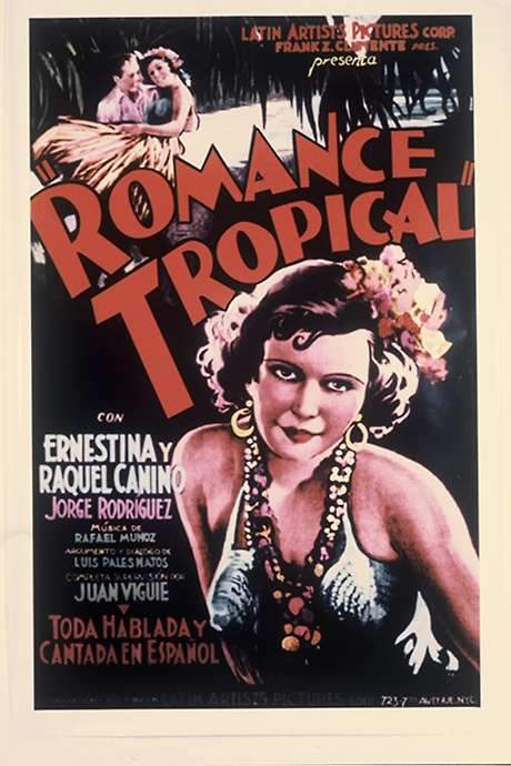 Romance tropical (1934) movie poster