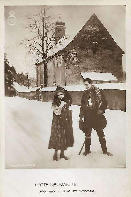 Romeo and Juliet in the Snow (1920) movie poster