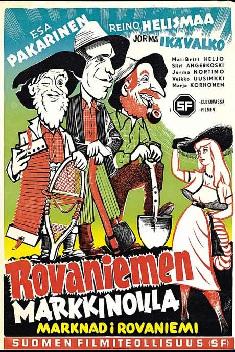 Rovaniemen markkinoilla (1951) movie poster