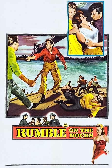 Rumble on the Docks (1956) movie poster