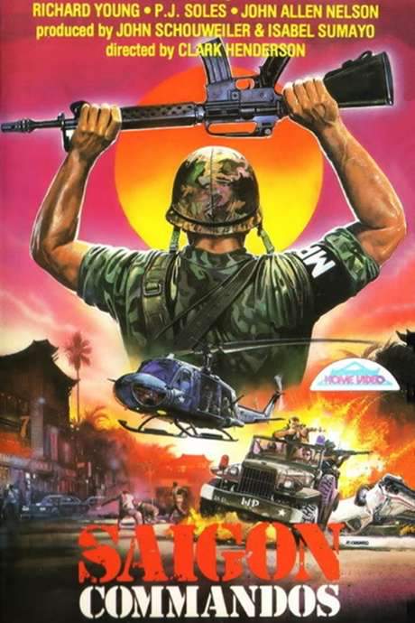 Saigon Commandos (1988) movie poster
