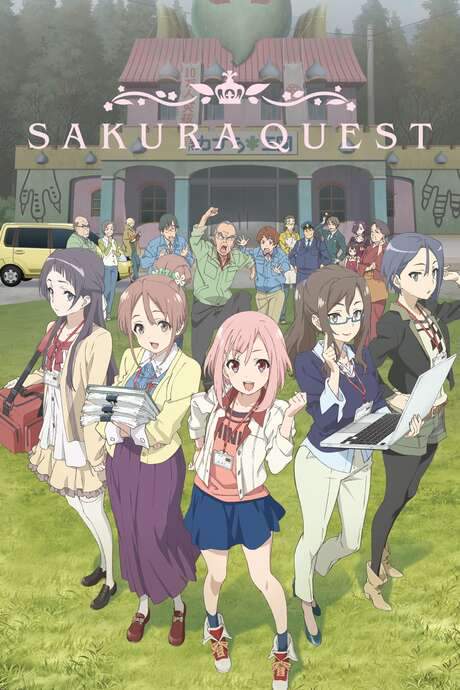Sakura Quest (2017) movie poster