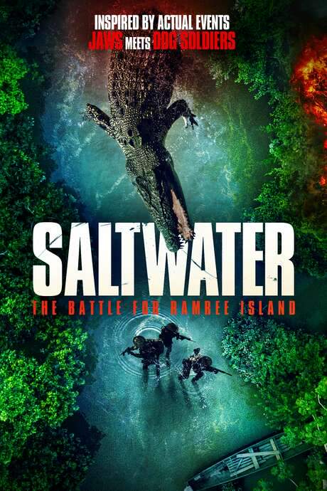 Saltwater: The Battle for Ramree Island (2021) movie poster