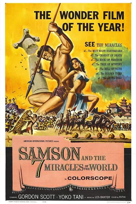 Samson and the 7 Miracles of the World (1961) movie poster